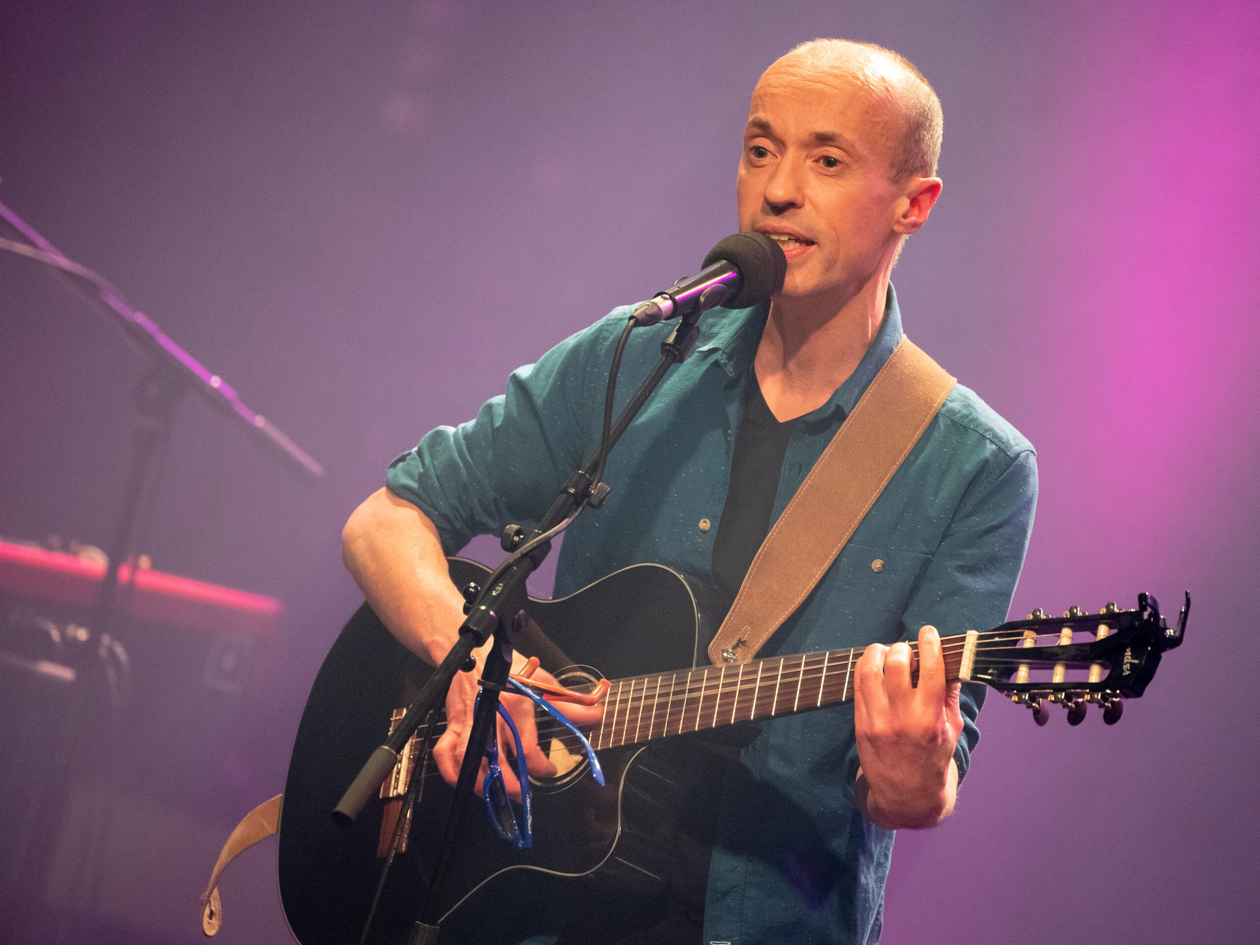 Fréderic Fromet se tient à carreaux