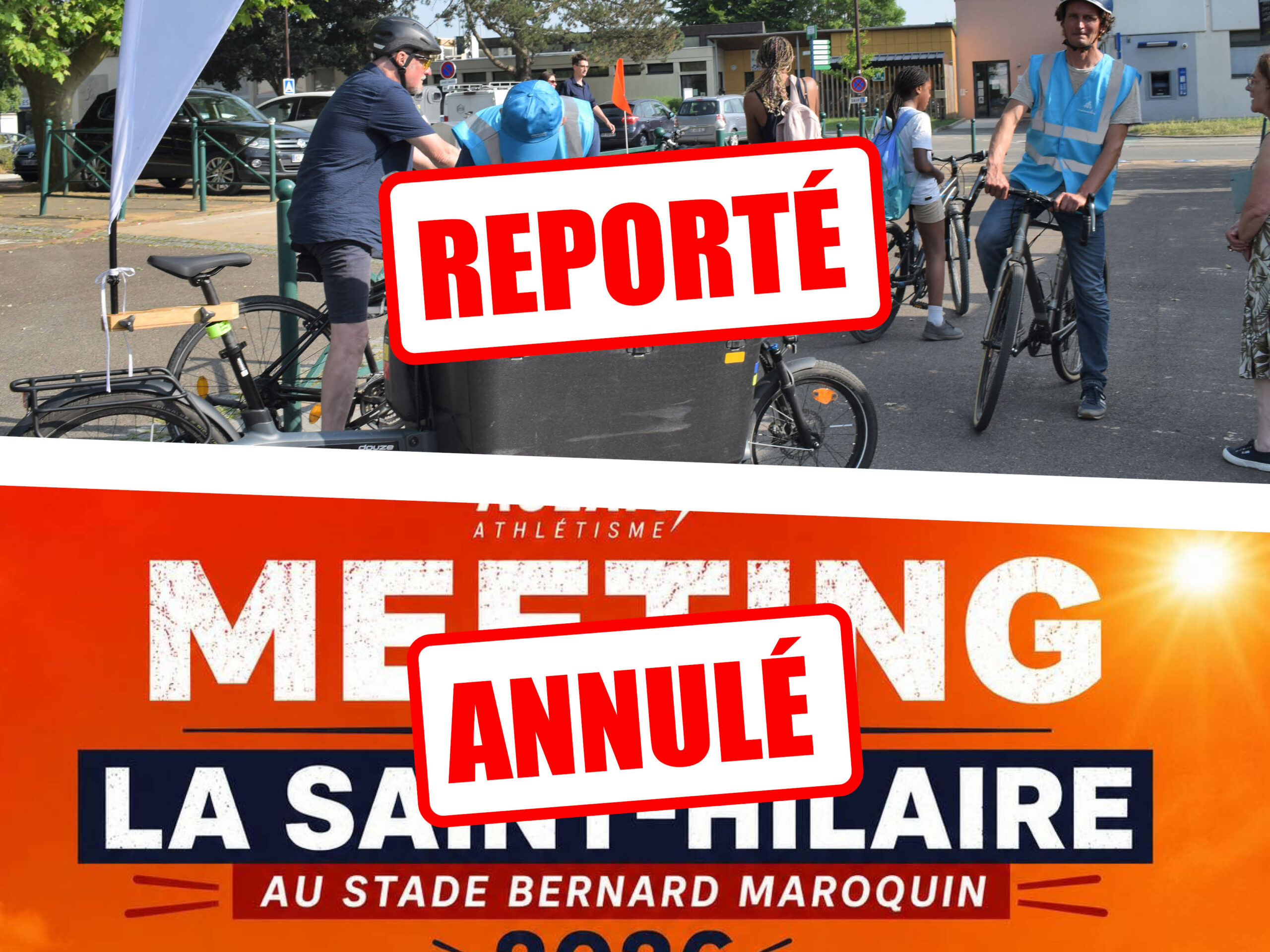 – ACTU – report faites mobilité