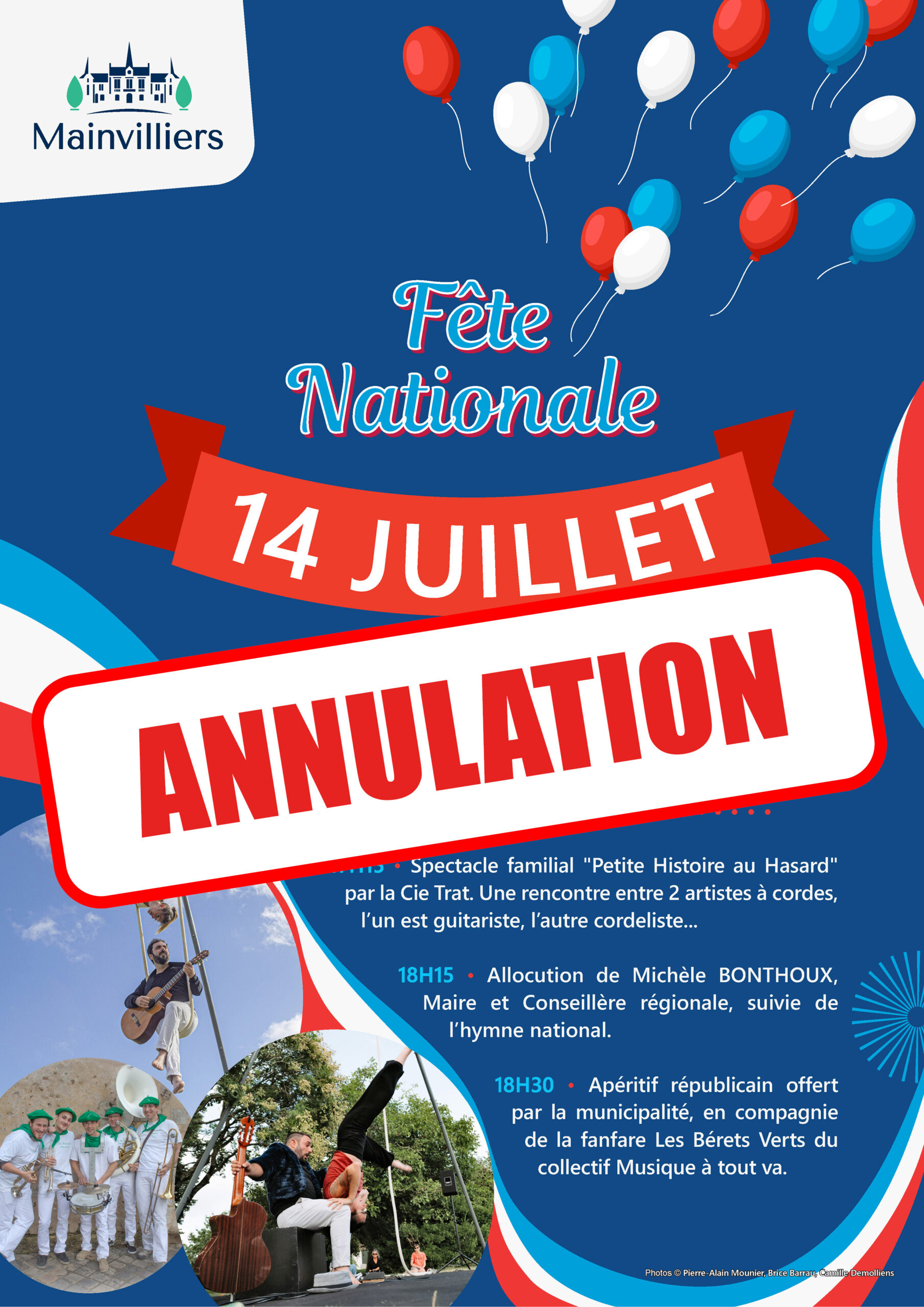 AFF fête nationale annulation