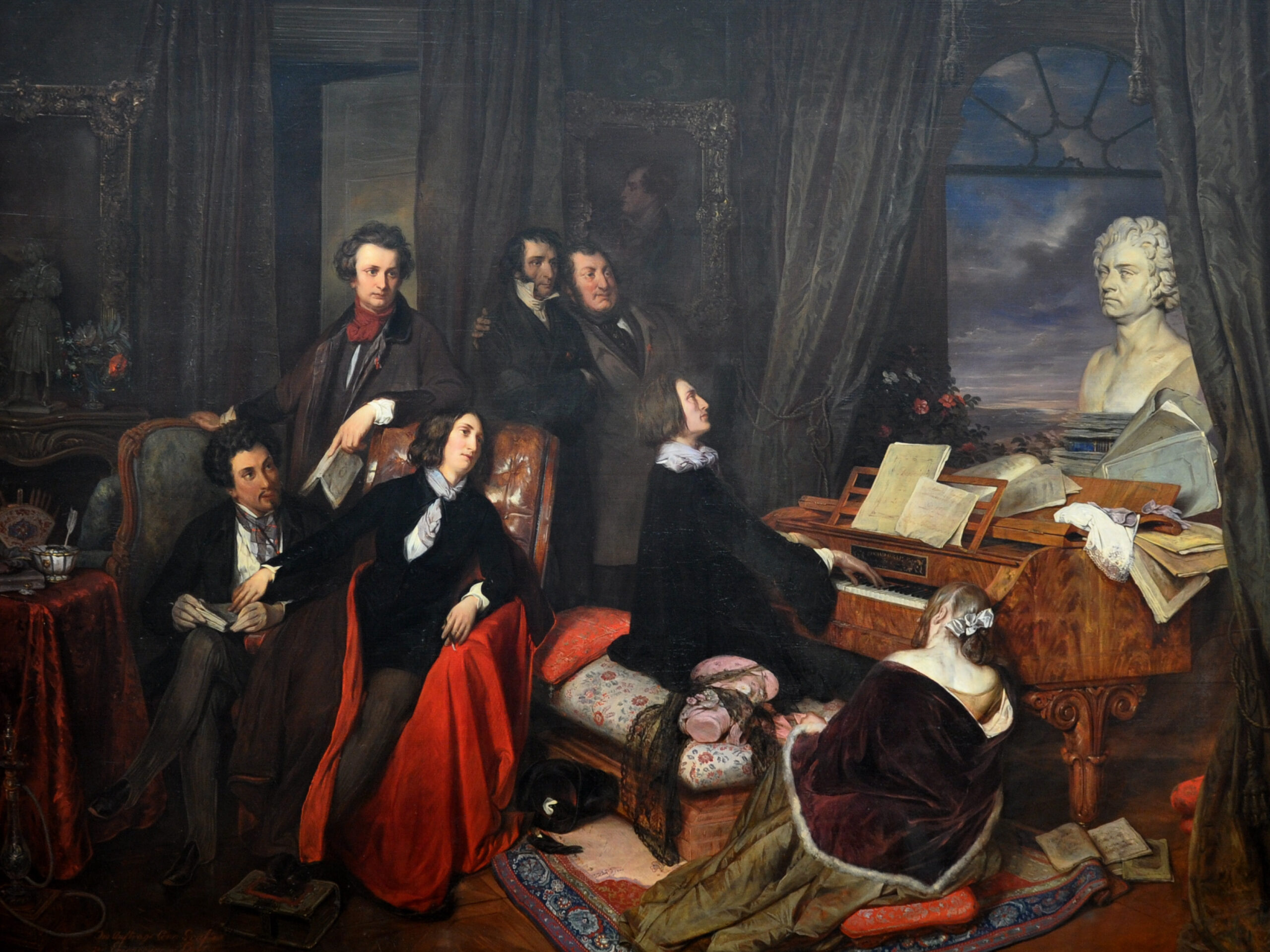 Portraits d’artistes écrivains du 19ème siècle